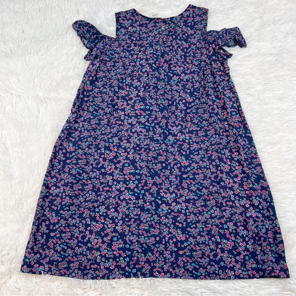 Oshkosh girl‎ cold shoulder sleeve floral a-line dress